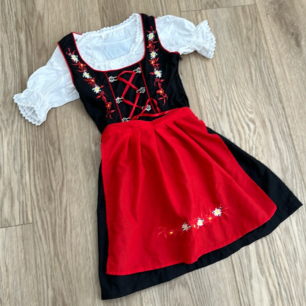 German Girl Dirndl Dress